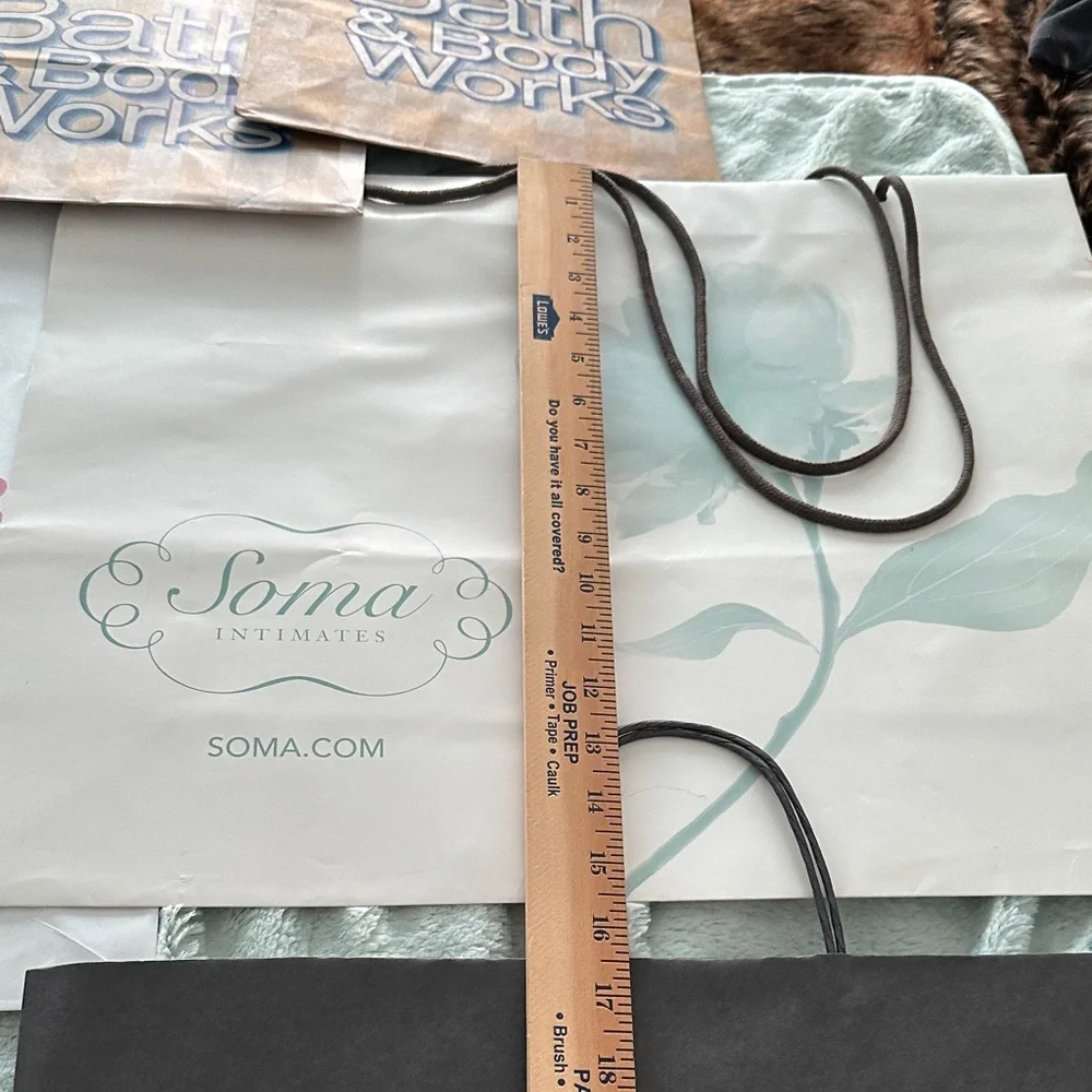 12 Empty Assorted Brand Gift Bags